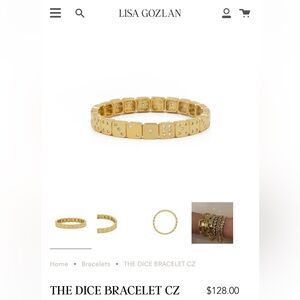 Dice Lisa Gozlan Bracelet